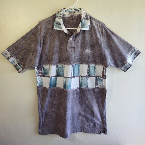 Vintage Fairway Blues Golf Polo Shirt Men's Medium Short Sleeve Retro 90's USA - Picture 2 of 9